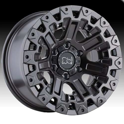 Black Rhino Ozark Gloss Gunmetal Custom Truck Wheels 1